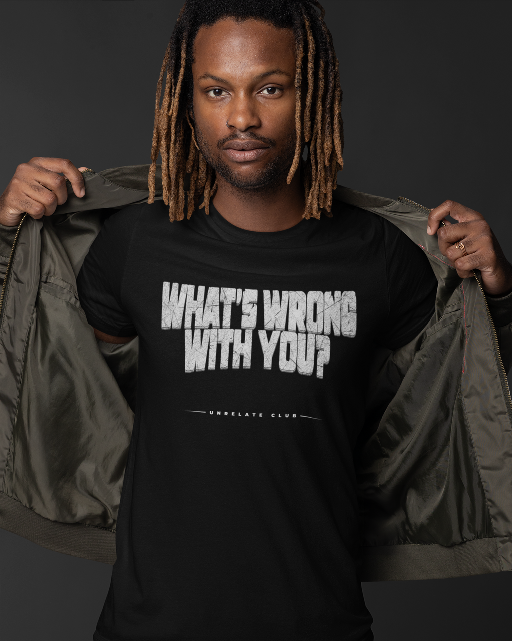 Herren T-Shirt - What's wrong with you?