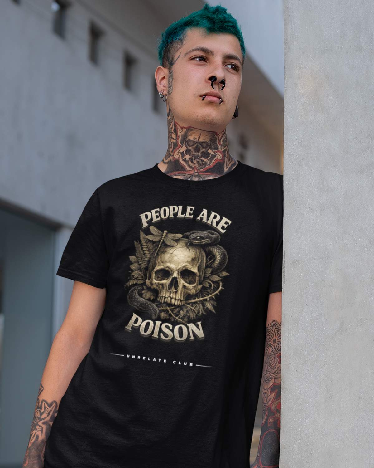 Herren T-Shirt - People are poison